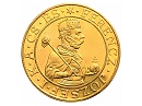 1896-os jeloletlen arany 9 dukátos tallér fantáziaveret