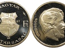 1947-es jelletlen proof Artex veret 5 forint