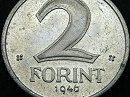 1946-os jelöletlen alumínium Artex utánveret 2 forint