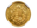 1868-as arany 1 dukát UP utánveret - (1868 1 dukát)