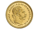 1880-as arany 1 dukát UP utánveret - (1880 1 dukát)
