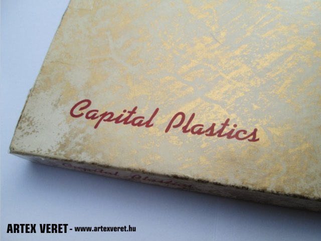 1966-os Artex Kabinet sor Capital holder tejfehr plexi tartban