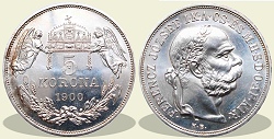 1900-as 5 korona - (1900 5 korona)