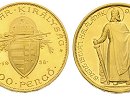 1938-as up arany mintás peremű 100 pengő fantáziaveret- (1938 100 pengő up)