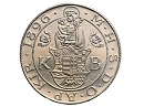 1896-os UP ezst tallr fantziaveret