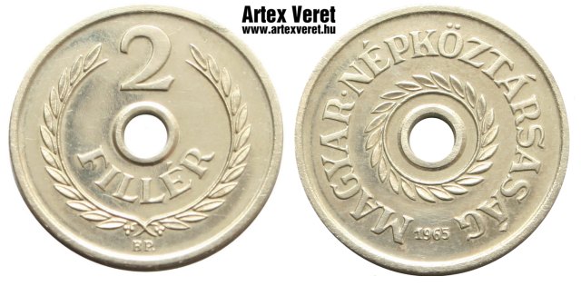 1965-s alpakka 2 fillr - (1965 2 fillr alpakka)