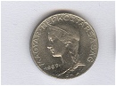 1967-es jelletlen proof Artex veret (Kabinet sor) 5 fillr