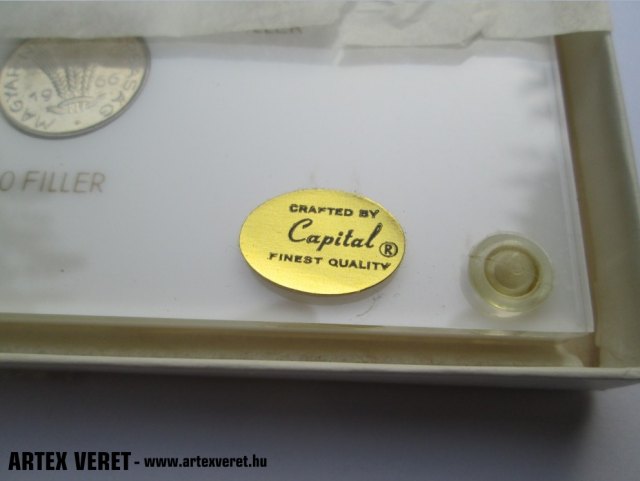 1966-os Artex Kabinet sor Capital holder tejfehr plexi tartban