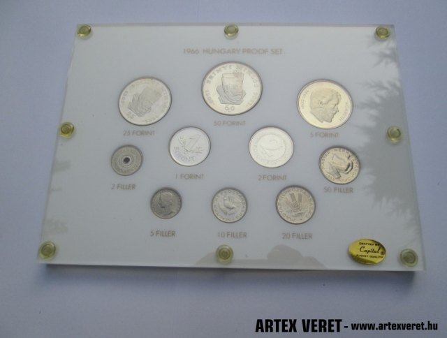 1966-os Artex Kabinet sor Capital holder tejfehr plexi tartban