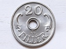 1944-es rozetts 20 fillr utnveret- (1944 20 fillr utnveret)